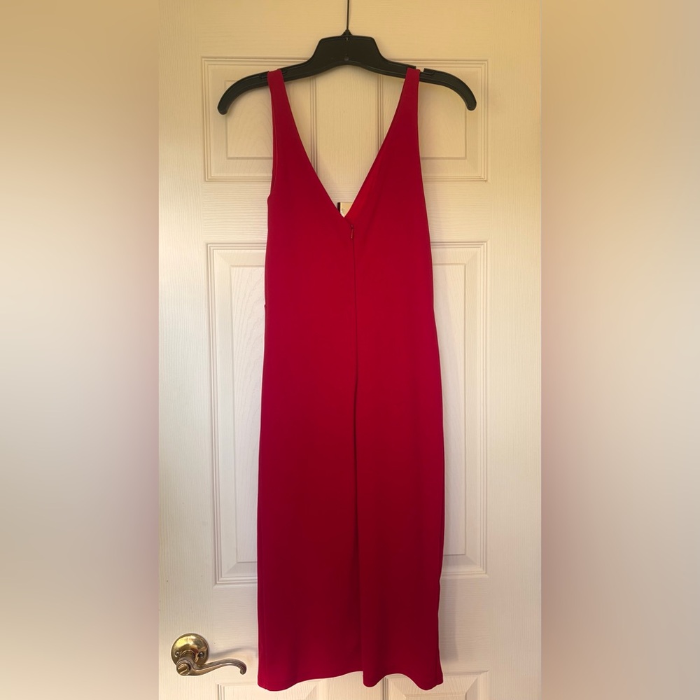 Lulu’s Black and Red V-Neck Dresses - Picture 4 of 8